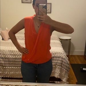 NWT Trina Turk wrap shirt
